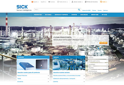 SICK - Nueva web