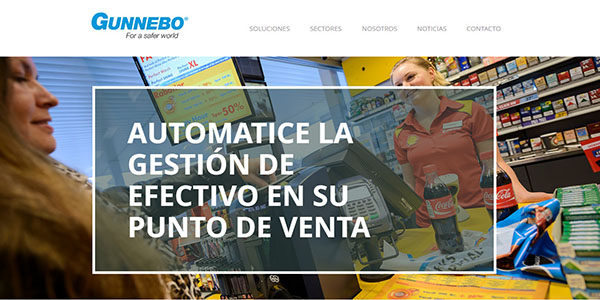 Gunnebo - Web para gestion de efectivo 