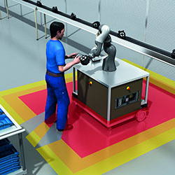 SICK - Colaboración hombre-máquina