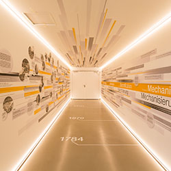 Dematic - History Tunnel