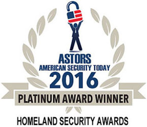 Identiv - ASTORS Homeland Security Award