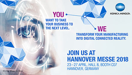 Konica  Minolta - Hannover Messe 2018
